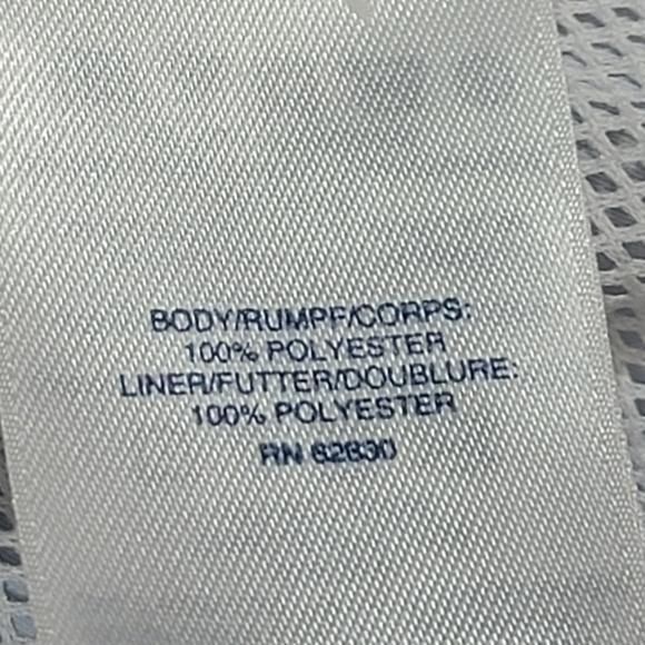 Lands’ End Deep Sea Navy Multicolor Shark Pattern Swim Trunks XL(14S-16S) - Picture 9 of 12